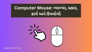 Computer Mouse: વ્યાખ્યા, પ્રકાર, કાર્ય અને ઉપયોગો